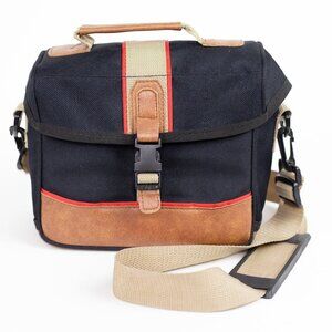 Vintage Black Camera Bag
